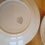 Hollow plates iron earth Lunéville KG carnation model