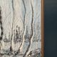 Mid Century Scandinavian Oil Painting – Trees By Gunnar Lundén Vintage & Framed 42 × 57 Cm