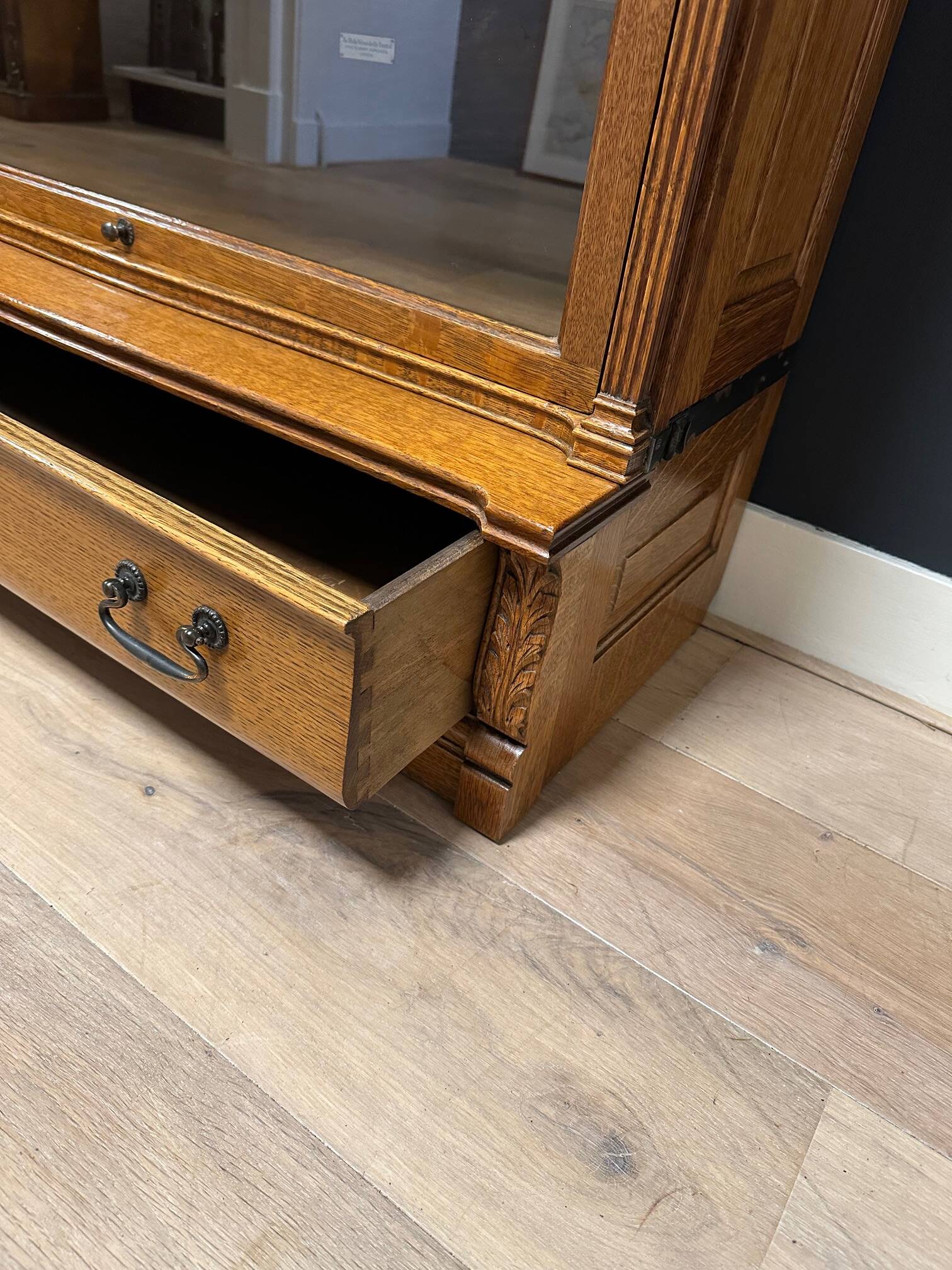 Antique Globe Wernicke Bookcase