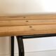 Former school bench from the 60s, adult model