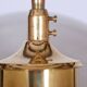 Mid-Century Chandelier in Brass and Glass by Kamenický Šenov, Czech, 1960s