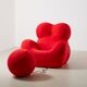 Gaetano Pesce Big Mama / Up5 + Up6 Lounge Chair + Ottoman for B7B Italia 1969