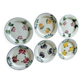 6 assiettes Poole England