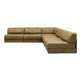 Green De Sede DS-76 Modular Sofa 1970s