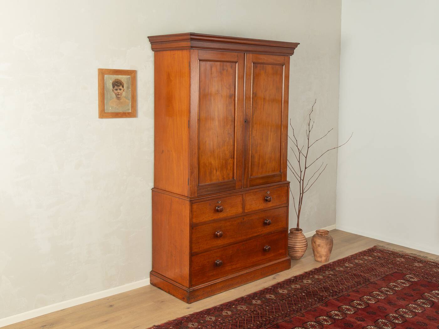 1840s Linen Press laundry cabinet