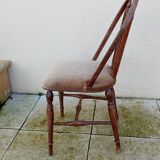 Ancienne chaise vintage ERCOL cannée