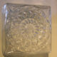 Vintage glass ceiling or wall lamp, Italy, 70s