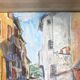 Watercolor Saint-Paul de Vence, rue portail-levis