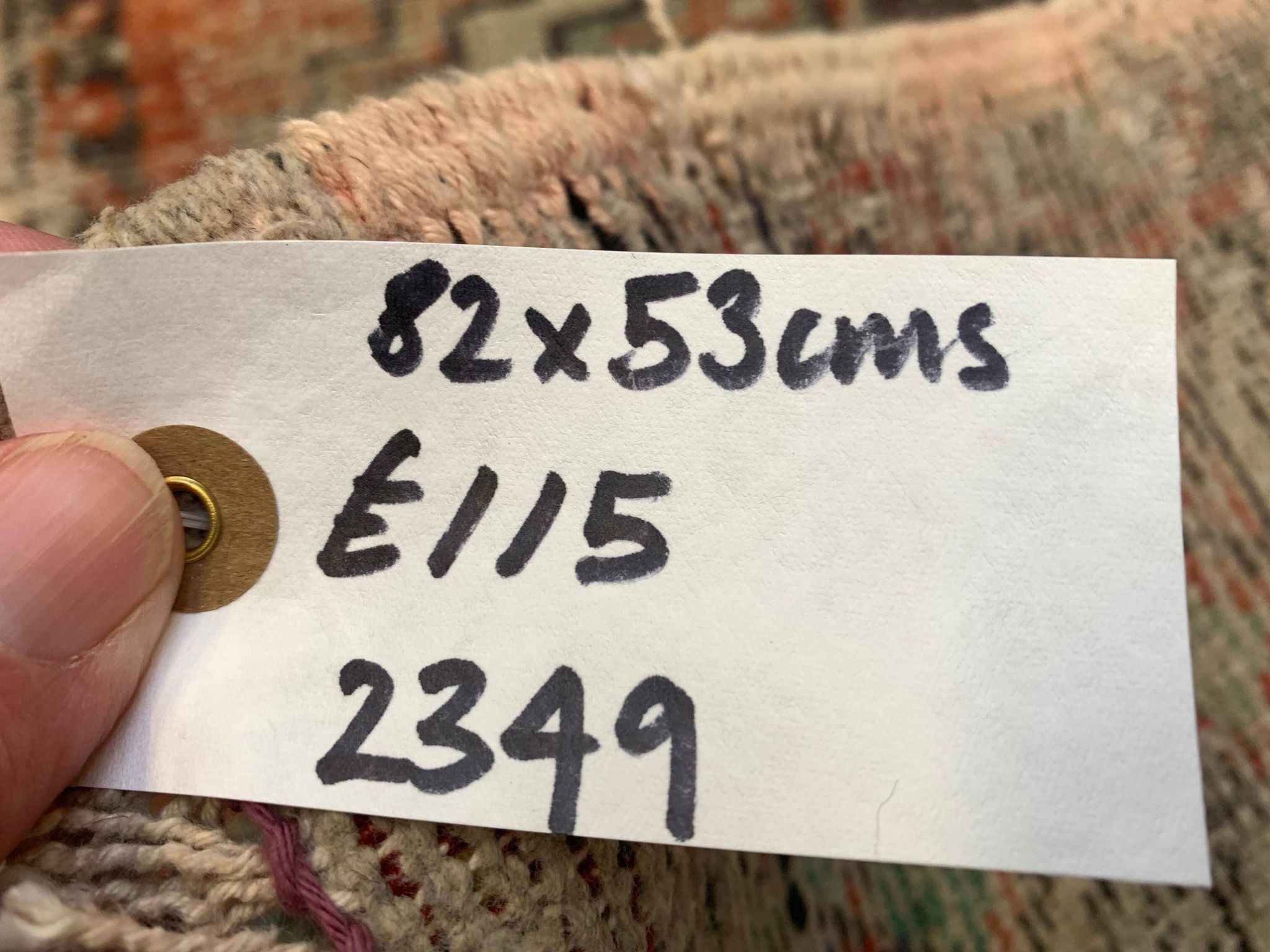 Small Vintage Turkish Rug 82x53 cm, Short Runner, Tribal, Shabby, Mini Carpet