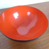 Red Krenit Bowls by Herbert Krenchel Torben Ørskov, Set of 2, 1960s