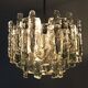Lustre Soria par J. T. Kalmar pour Kalmar Franken KG, 1970s