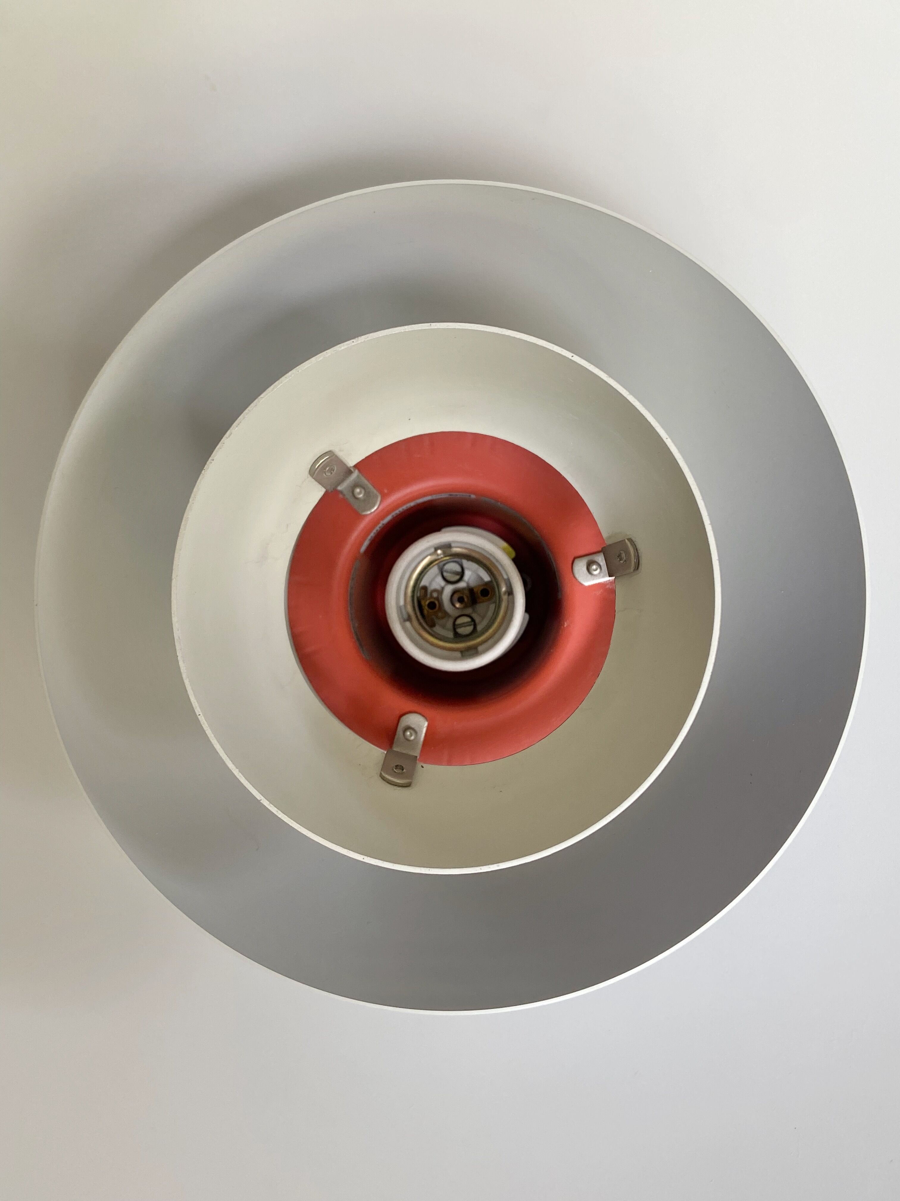 Ph 4/3 blue pendant lamp by Poul Henningsen for Louis Poulsen, Denmark