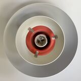 Ph 4/3 blue pendant lamp by Poul Henningsen for Louis Poulsen, Denmark