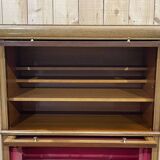 Mahogany and oak desk display cabinet from the MD brand, manufactured in the 1960s - removable