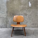 LCW Lounge Chair in ash wood, designed by Eames for Evans/Herman Miller, 1950s