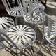 Vintage garden chairs by Francois CARRE