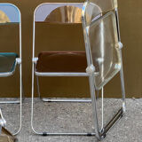 Four Plia Chair G. Piretti For Anonima Castelli