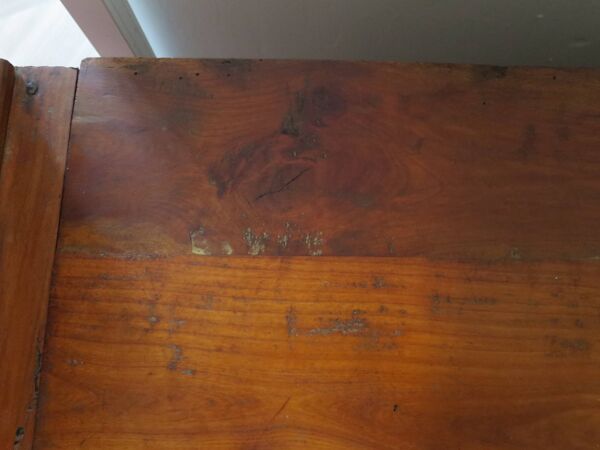 Ancien Banc coffre  - Style Louis Philippe  - Assise coffre – bois Massif