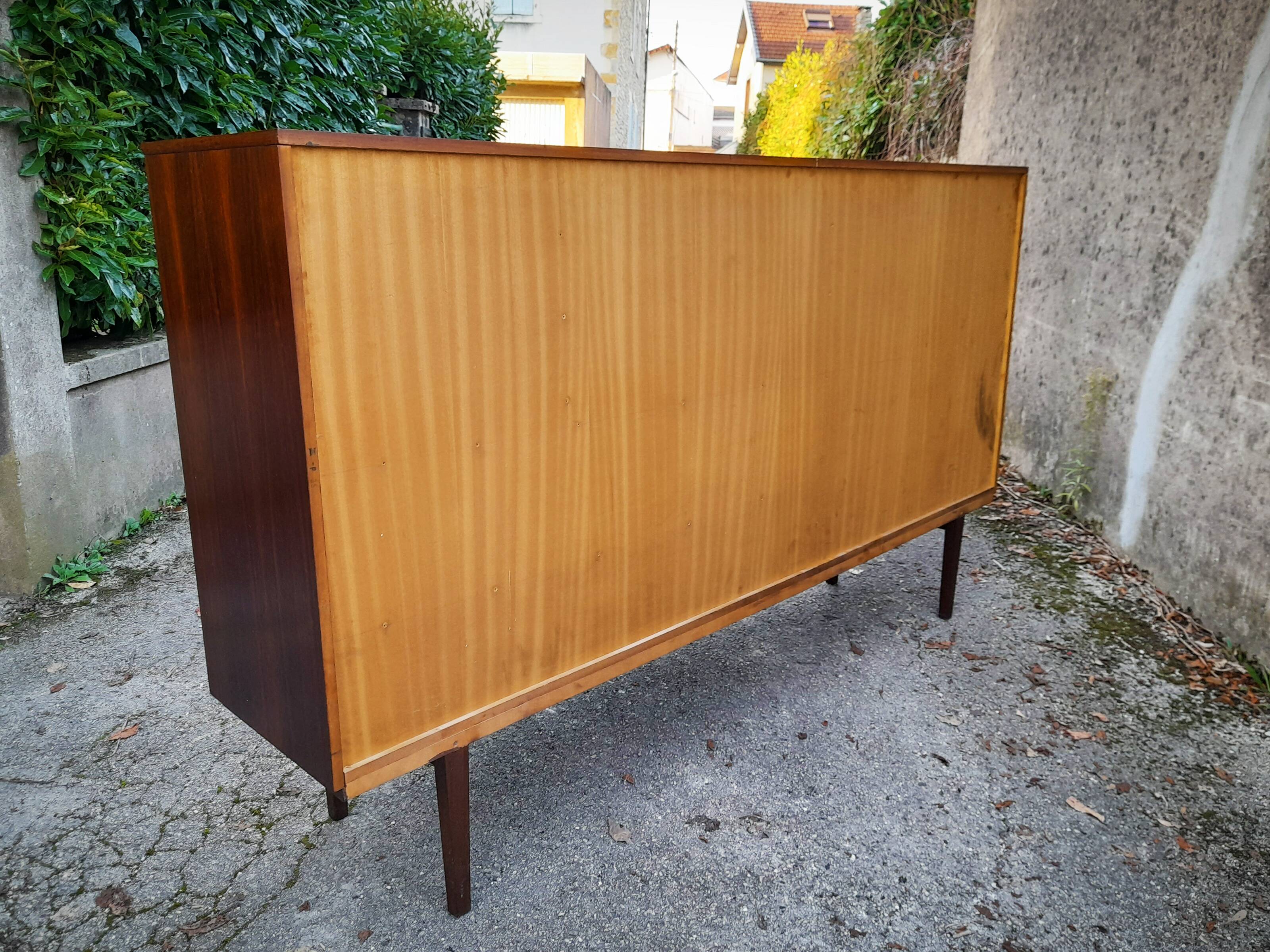 Large Scandinavian rosewood sideboard