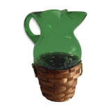 Vintage green pitcher