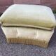 Pouf very large footrest old ottoman stool Art Deco 1940