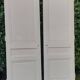 Pair of old cupboard doors h220.5xL75cm each
