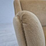 1970s, Danish lounge chair, original condition, furniture velour.