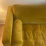 Velvet sofa - scott - made