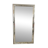 Large vintage Hollywood Regency style mirror with shutters.