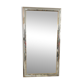 Large vintage Hollywood Regency style mirror with shutters.