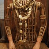 Artisan Rattan Mannequin Bust