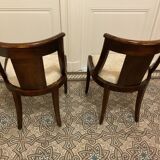 Vintage empire gondola chairs