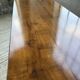 Table repas style drapière noyer 2m5/3m5 1900