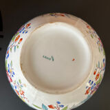 Polychrome sugar bowl Creil and Montereau