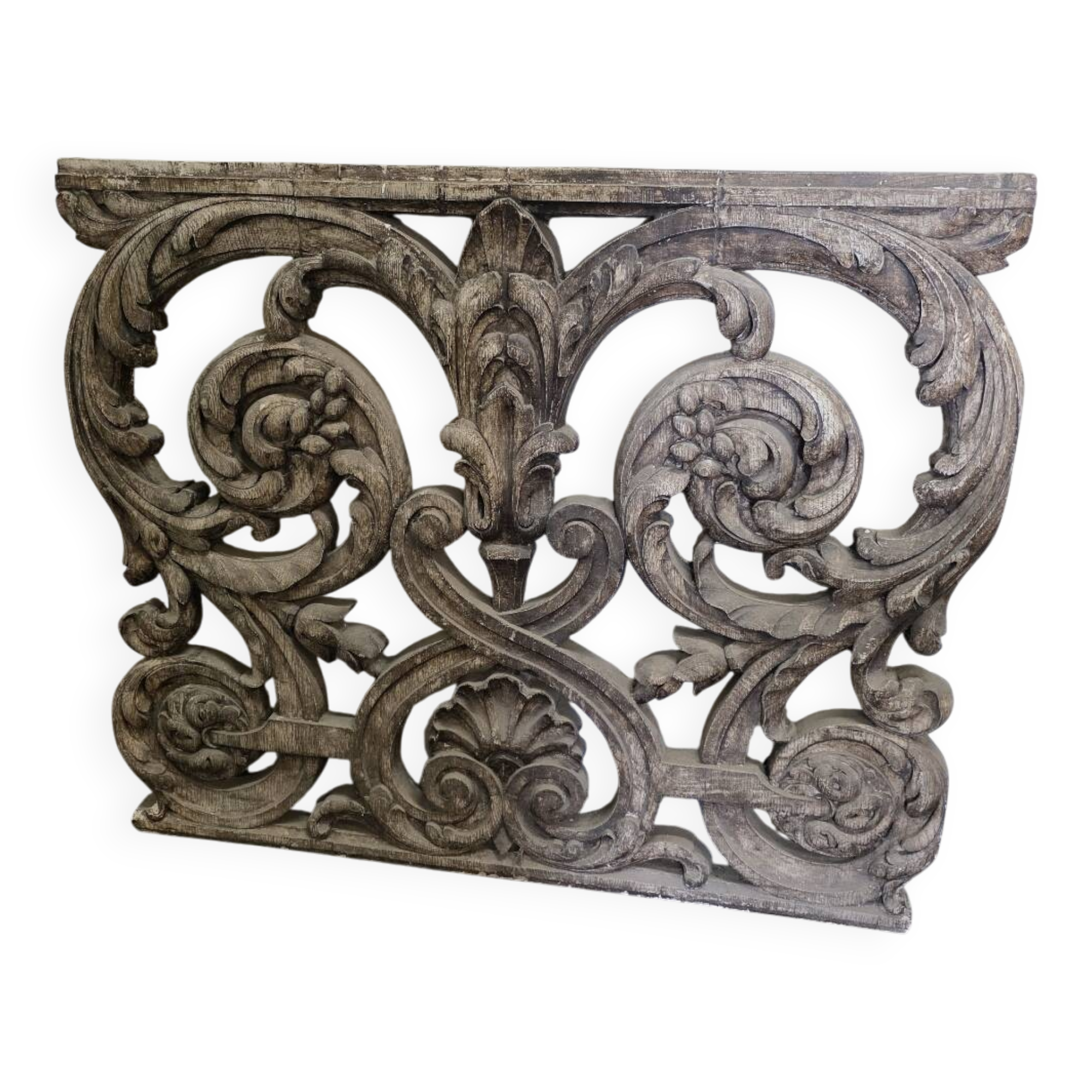 Decorative Cement Panel with Wood Look - Ornamental Style