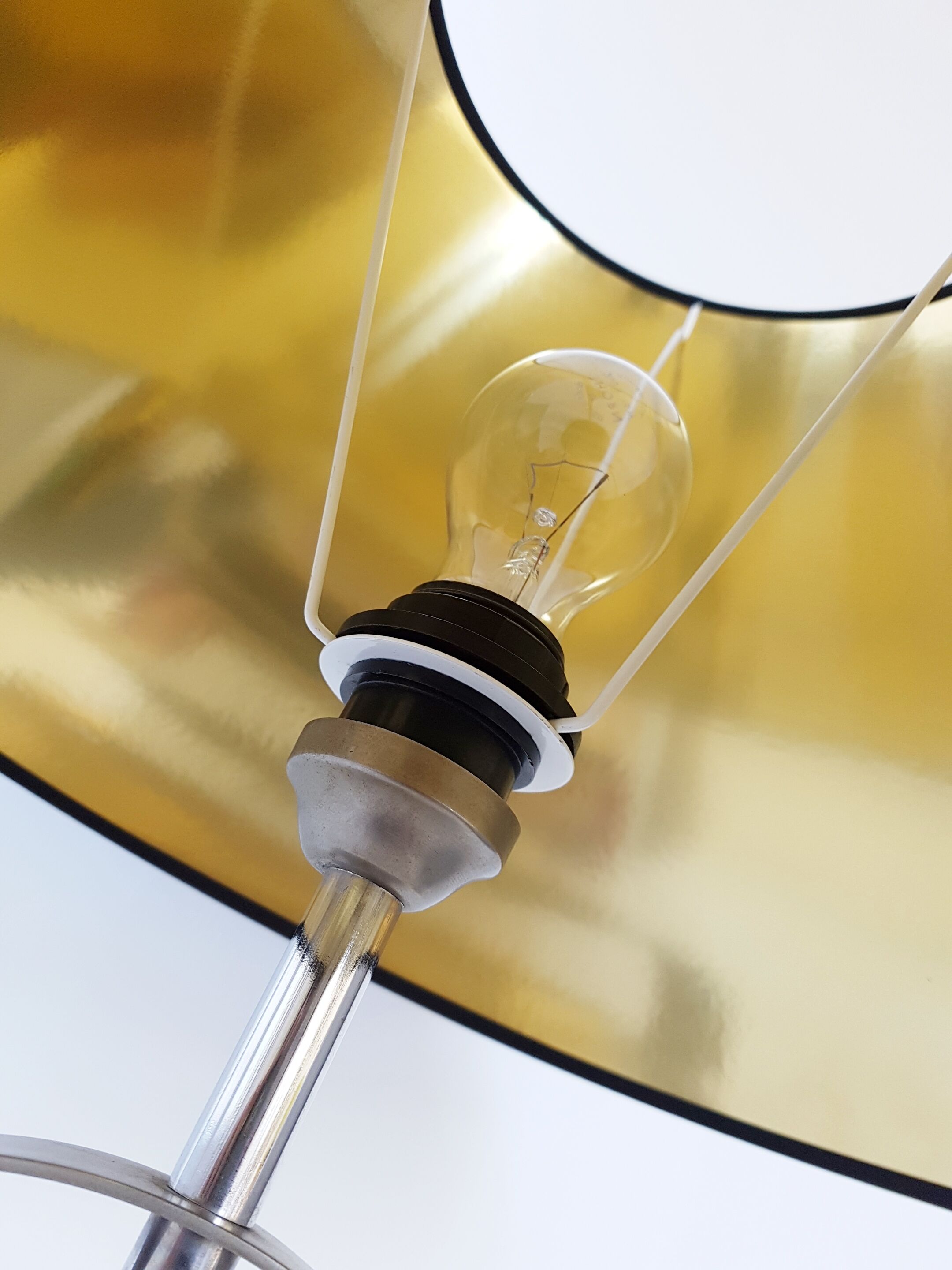 1970 Golden Ball table lamp