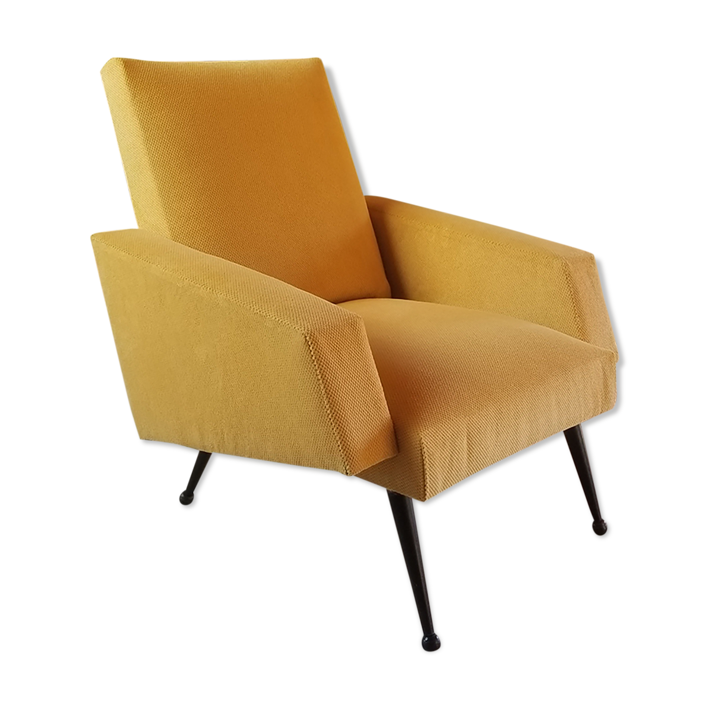 Wine armchair 60s fully restored