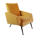 Wine armchair 60s fully restored