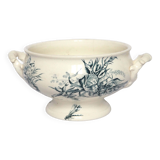 Dragonfly iron clay soup tureen