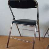 Pair of folding chairs 80s