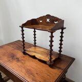Old spool shelf