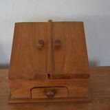 Wooden mail storage box