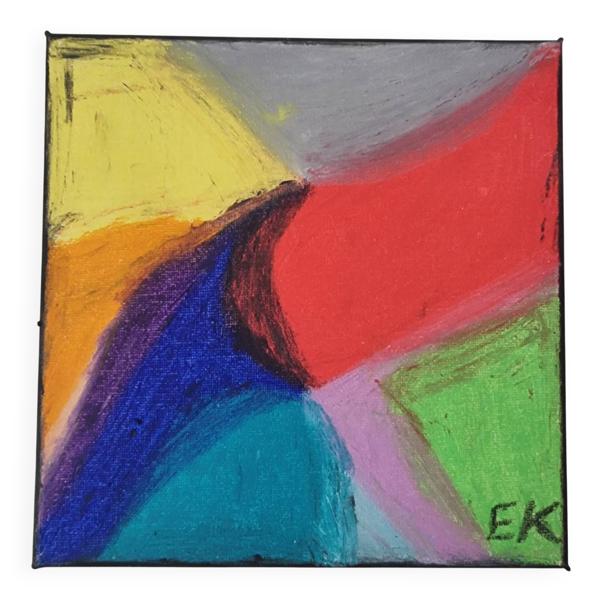 Pastel oil painting