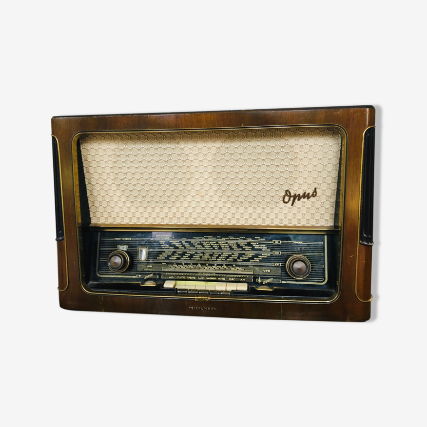 Old radio that works, telefunken opus 6 | Selency