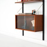 Teak modular shelving unit, Danish design, 1960s, designer: Poul Cadovius