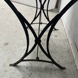 Garden table or veranda in cast iron from the 20th century.