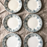 10 hollow plates and 12 flat plates fontainebleau