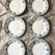 10 hollow plates and 12 flat plates fontainebleau