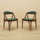 Set of two teak chairs, Danish design, 1970s, designer: Kai Kristiansen