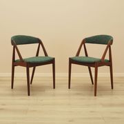 Set of two teak chairs, Danish design, 1970s, designer: Kai Kristiansen